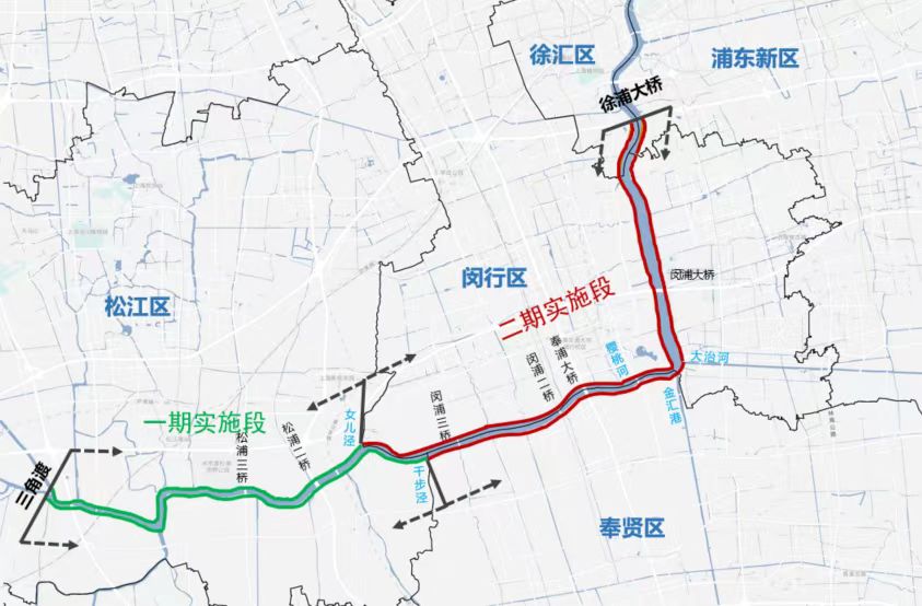 韌性堤岸,人民浦江——黃浦江中上游防洪能力提升工程(一期)開工